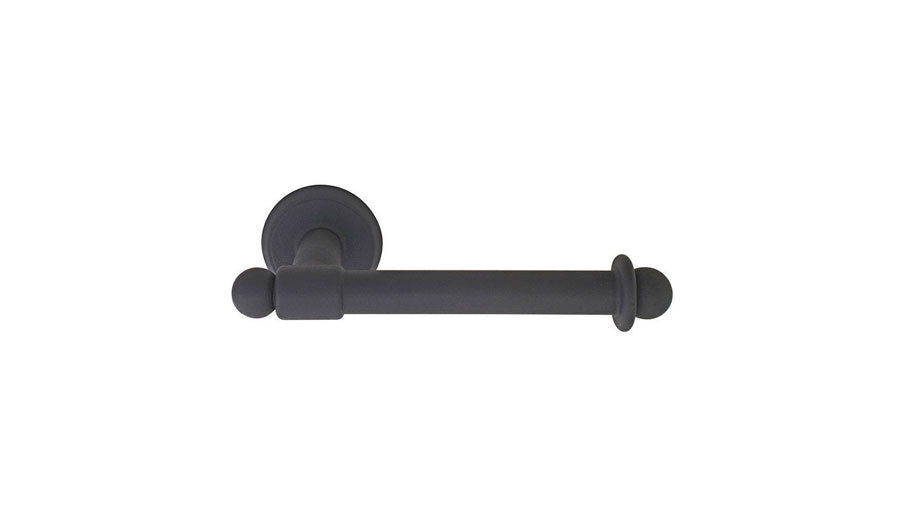 Emtek Wrought Steel Bar Style Paper Holder, #2 Rosette