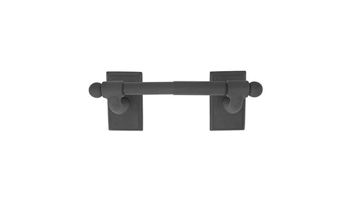 Emtek Wrought Steel Spring Rod Style Paper Holder, #3 Rosette
