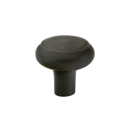 Emtek Sandcast Bronze Barn Knob, 1"