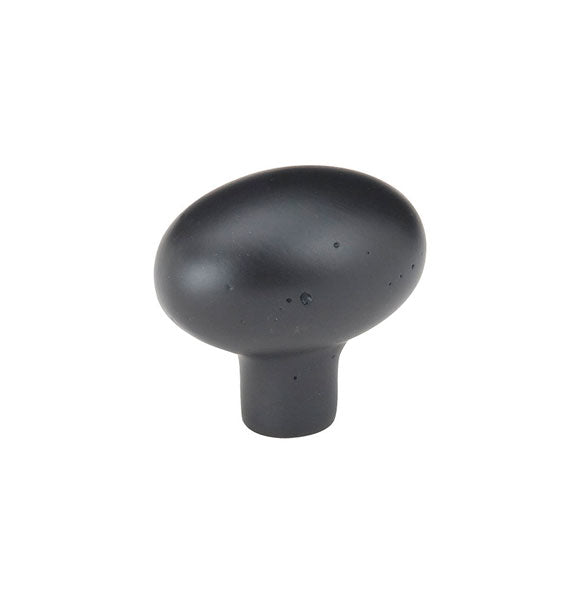 Emtek Sandcast Bronze Egg Knob, 1"