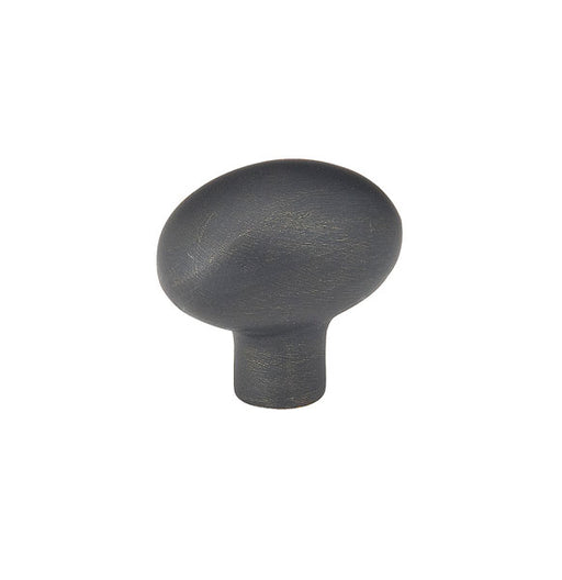 Emtek Sandcast Bronze Egg Knob, 1"