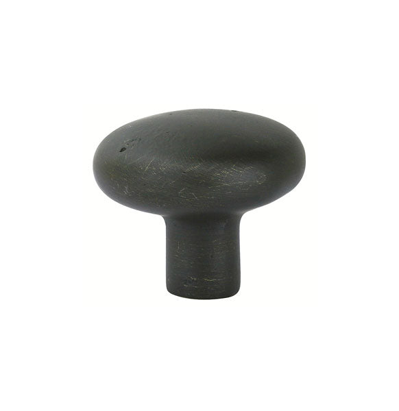 Emtek Sandcast Bronze Round Knob, 1"