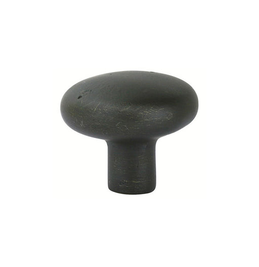 Emtek Sandcast Bronze Round Knob, 1-1/4"
