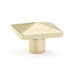 Emtek Sandcast Bronze Square Knob, 1-1/4"