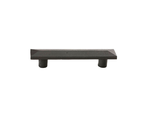 Emtek Sandcast Bronze Pyramid Pull, 4" C-C