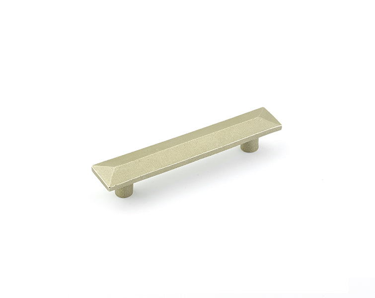 Emtek Sandcast Bronze Pyramid Pull, 3" C-C