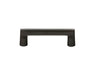 Emtek Sandcast Bronze Rail Pull, 3-1/2" C-C