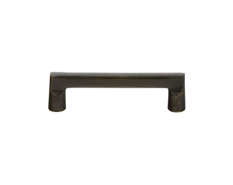 Emtek Sandcast Bronze Rail Pull, 8" C-C