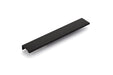 Emtek Cabinet Edge Pull, 10", Flat Black