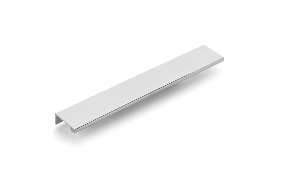 Emtek Cabinet Edge Pull, 10", Polished Chrome