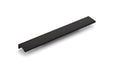 Emtek Cabinet Edge Pull, 12", Flat Black