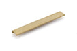 Emtek Cabinet Edge Pull, 12", Satin Brass