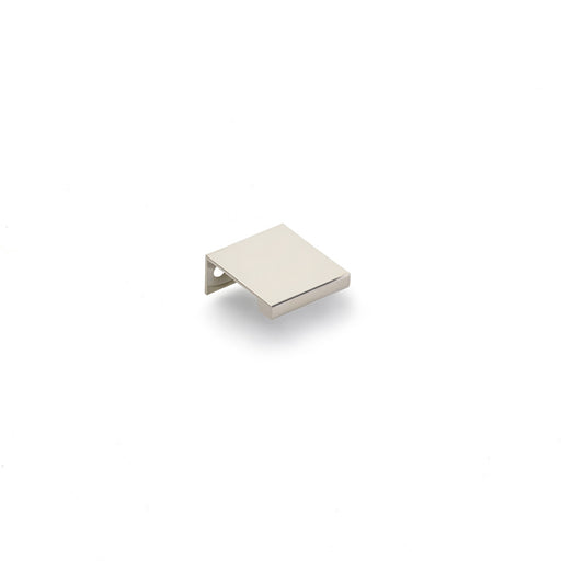 Emtek Cabinet Edge Pull, 1", Polished Nickel