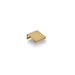 Emtek Cabinet Edge Pull, 1", Satin Brass