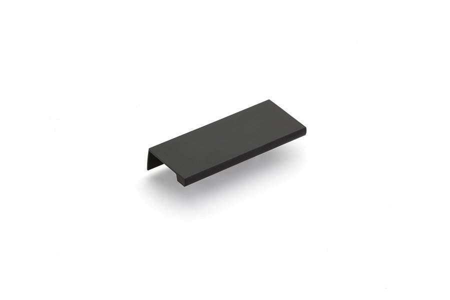 Emtek Cabinet Edge Pull, 3", Flat Black