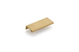 Emtek Cabinet Edge Pull, 3", Satin Brass