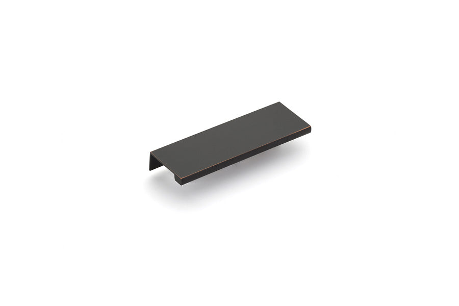 Emtek Cabinet Edge Pull, 4", Oil Rubbed Bronze