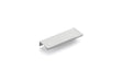Emtek Cabinet Edge Pull, 4", Polished Chrome