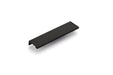 Emtek Cabinet Edge Pull, 6", Flat Black