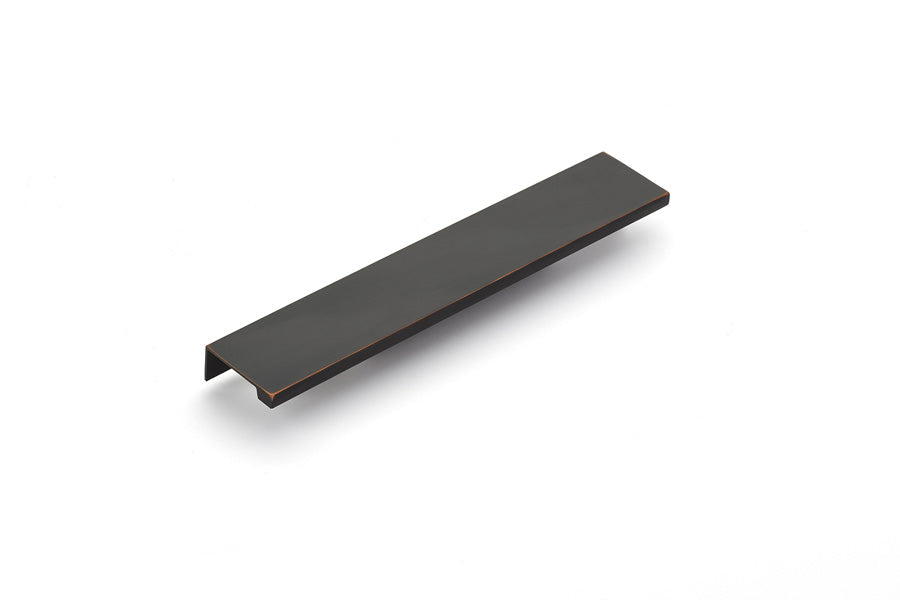 Emtek Cabinet Edge Pull, 8", Oil Rubbed Bronze