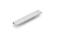 Emtek Cabinet Edge Pull, 8", Polished Chrome