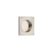 Square Flush Pull W/Round Bore, US15