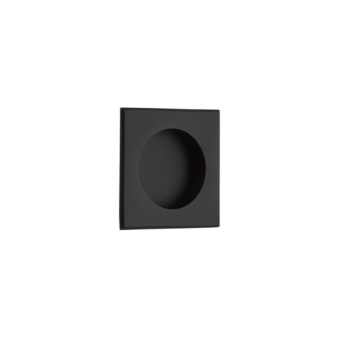 Square Flush Pull W/Round Bore, US19