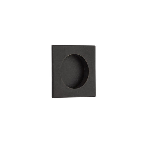 Square Flush Pull W/Round Bore, MB
