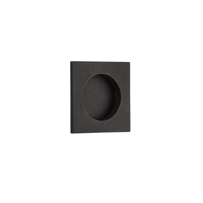 Square Flush Pull W/Round Bore, MB