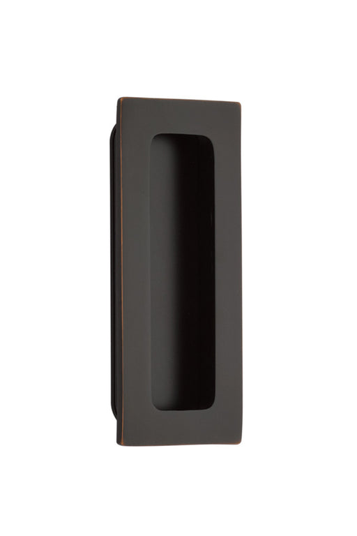 Brass Modern Rectangular Flush Pull 4", US10B