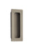 Brass Modern Rectangular Flush Pull 4", US15A