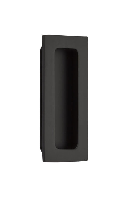 Brass Modern Rectangular Flush Pull 4", US19