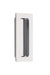 Brass Modern Rectangular Flush Pull 4", US26