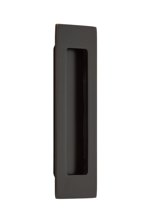 Brass Modern Rectangular Flush Pull 6", US10B