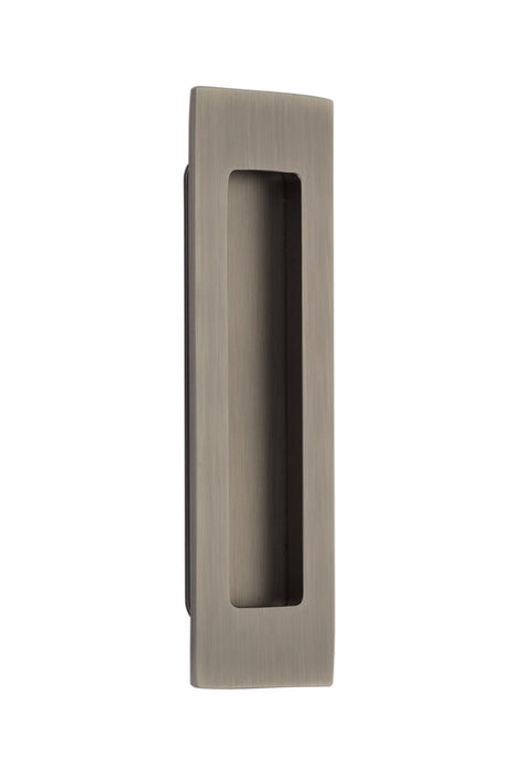 Brass Modern Rectangular Flush Pull 6", US15A