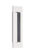 Brass Modern Rectangular Flush Pull 6", US26