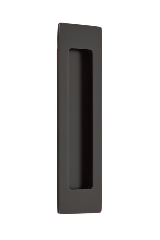 Brass Modern Rectangular Flush Pull 7", US10B