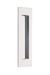 Brass Modern Rectangular Flush Pull 7", US26