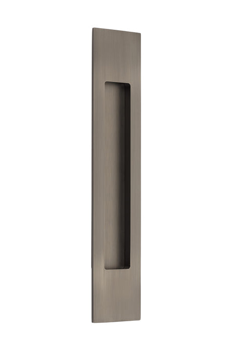 Brass Modern Rectangular Flush Pull 10", US15A