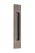 Brass Modern Rectangular Flush Pull 10", US15A