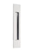 Brass Modern Rectangular Flush Pull 10", US26