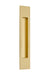 Brass Modern Rectangular Flush Pull 10", US4
