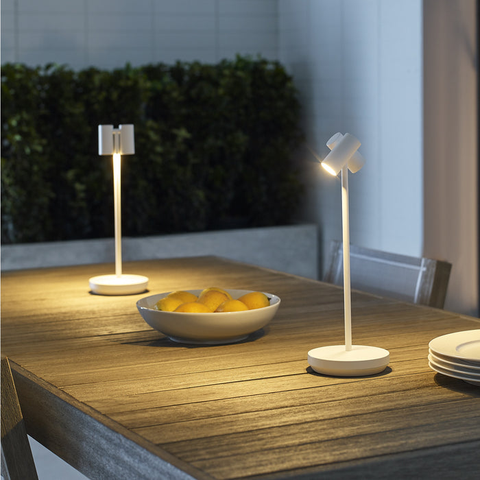 Doppia Accent Rechargeable LED Table Lamp