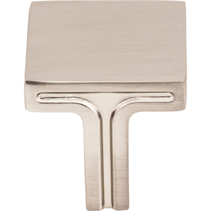 Jeffrey Alexander Anwick 1-1/8" Length Square Knob