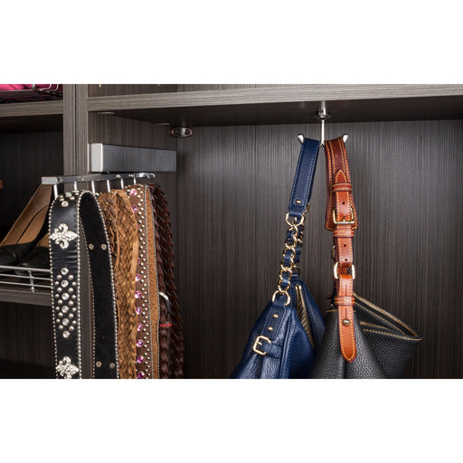 Hardware Resources Polished Chrome 12" Belt Rack