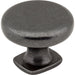 Jeffrey Alexander Belcastel 1 1-3/8" Diameter Mushroom Knob