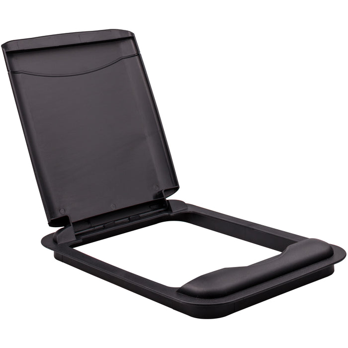 Hardware Resources Black 50 Quart Plastic Waste Container Lid