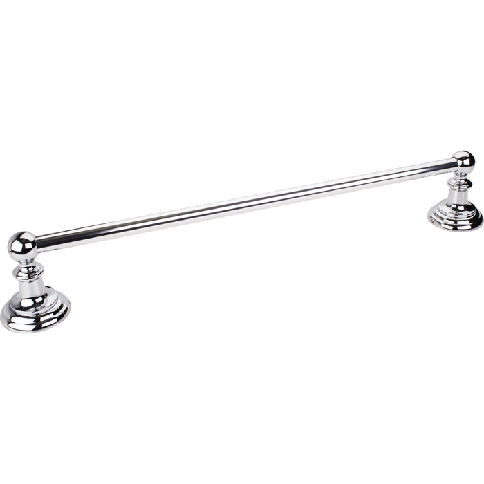 Elements Fairview Polished Chrome 24" Single Towel Bar - Retail Packaged