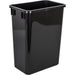 Hardware Resources Double Black 35 Quart Top-Mount Trashcan Pullout for 15" Opening