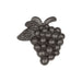 Atlas Vineyard Grapes 2" Length Novelty Knob